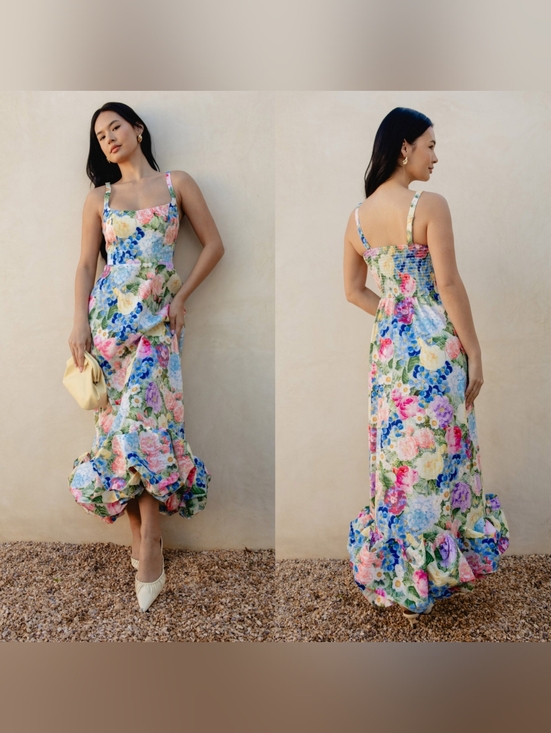 show me your mumu paxton midi dress Paxton Midi Dress ~ Flower Shop Show Me Your Mumu